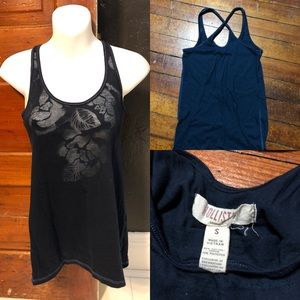 Small Navy Blue Hollister Tank Top